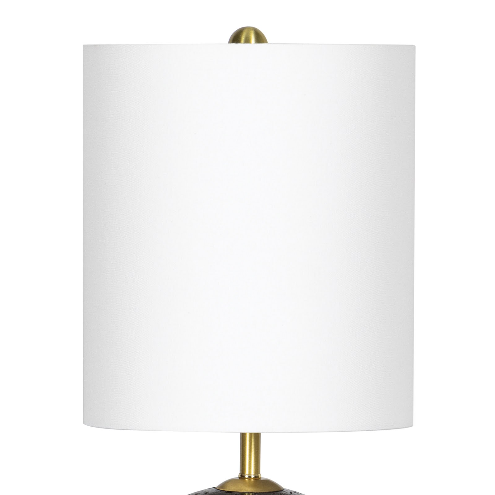 Nyx Travertine Mini Lamp (Black) | Regina Andrew Detroit